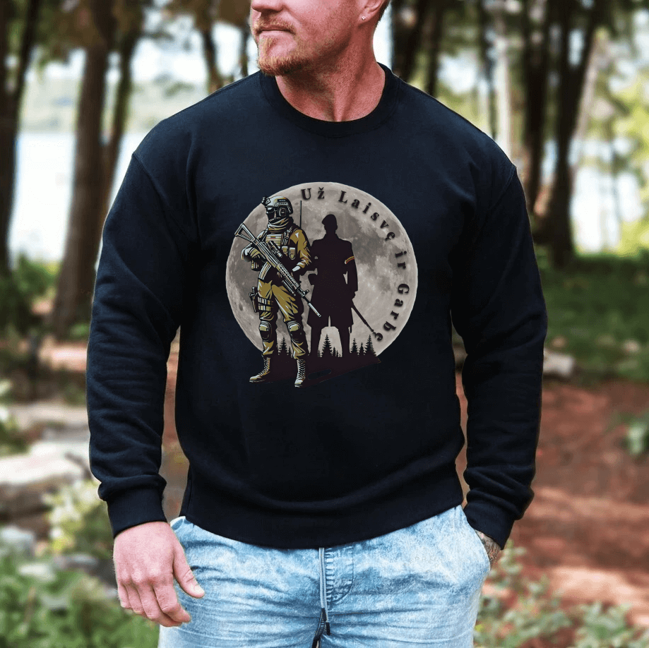 Už Laisvę ir Garbę - Premium Sweatshirt - Deployed In EU