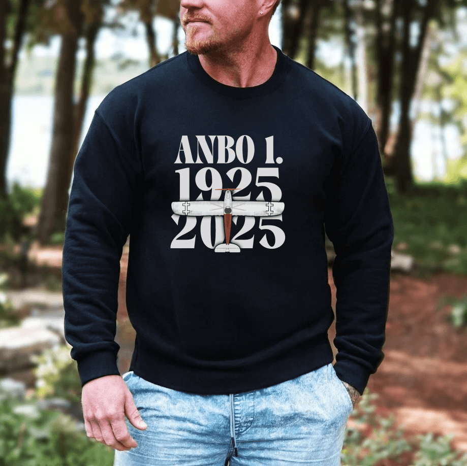 ANBO 1. 1925 - 2025 - Premium megztinis - Deployed In EU