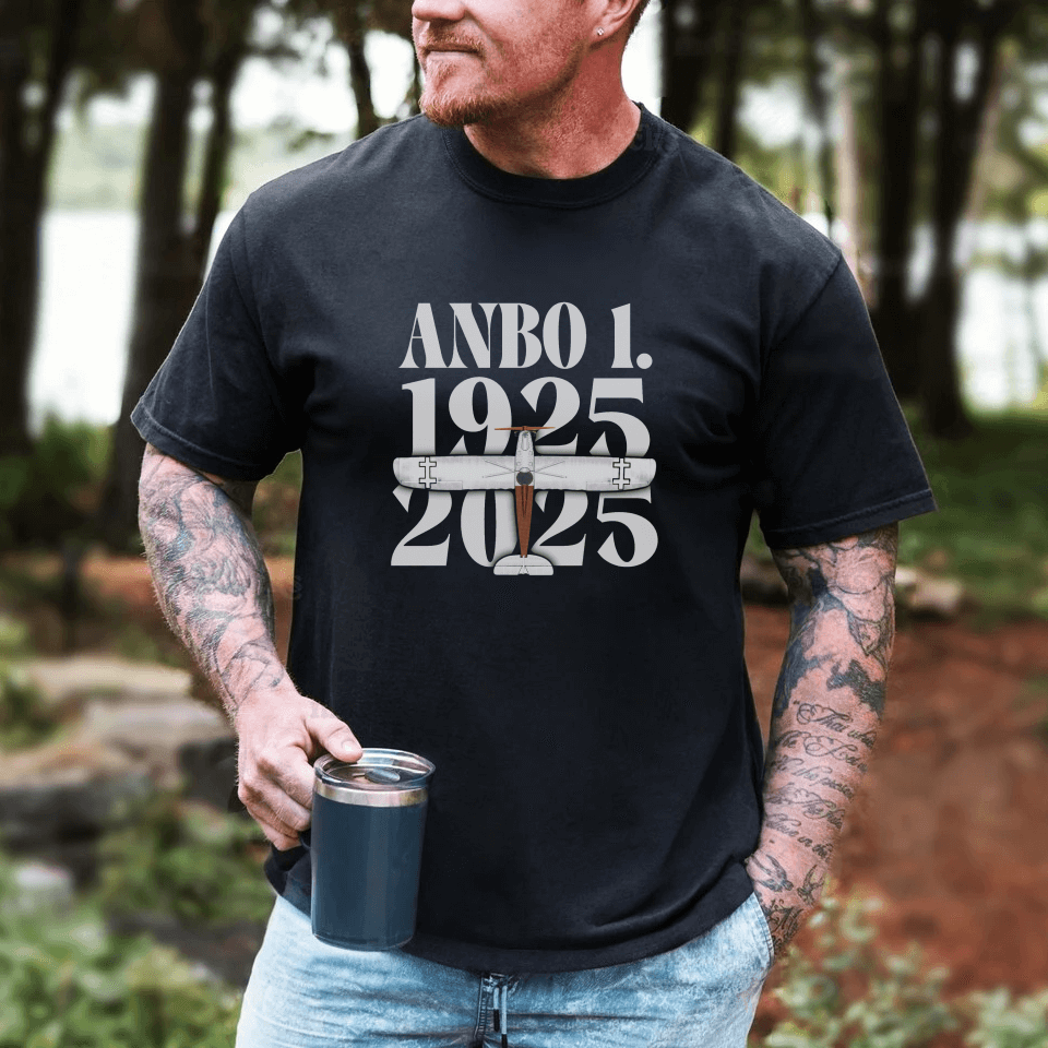 Marškinėliai ANBO 1. 1925-2025