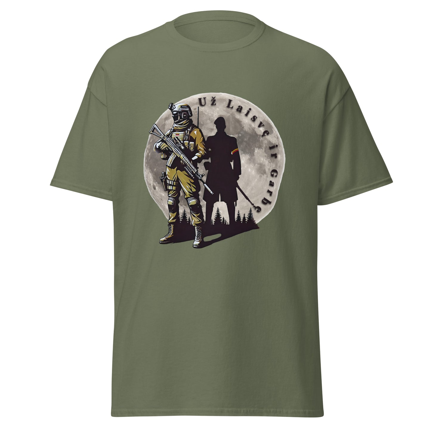 Už Laisvę ir Garbę - Premium T-shirt - Deployed In EU