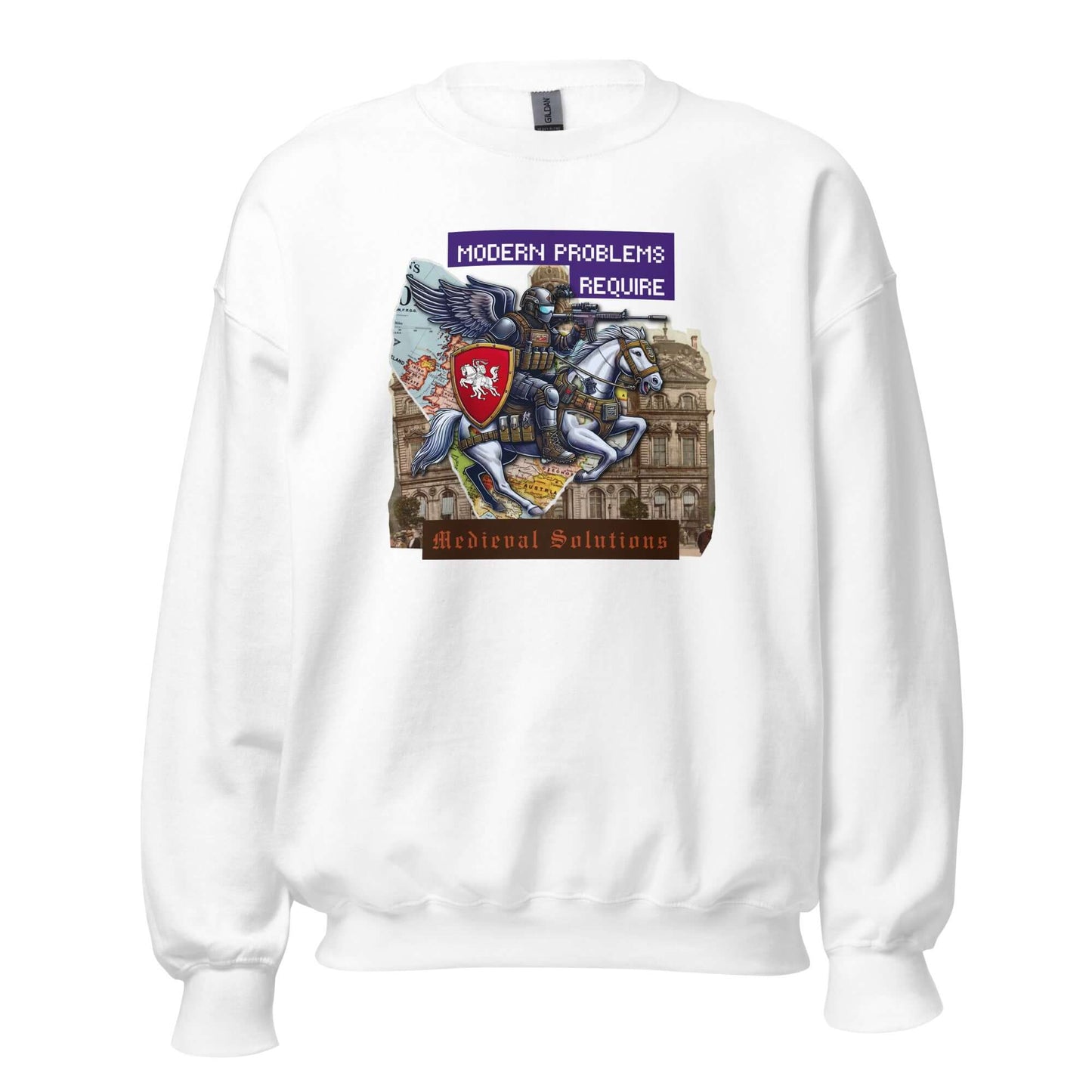 Modern Problems: Vytis Edition - Premium Sweatshirt - Deployed In EU