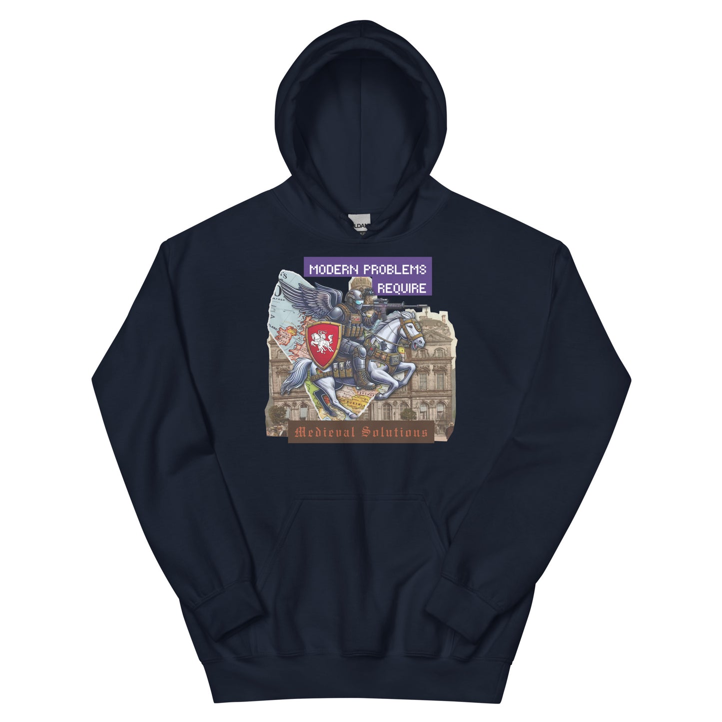 Modern Problems: Vytis Edition - Premium Hoodie - Deployed In EU