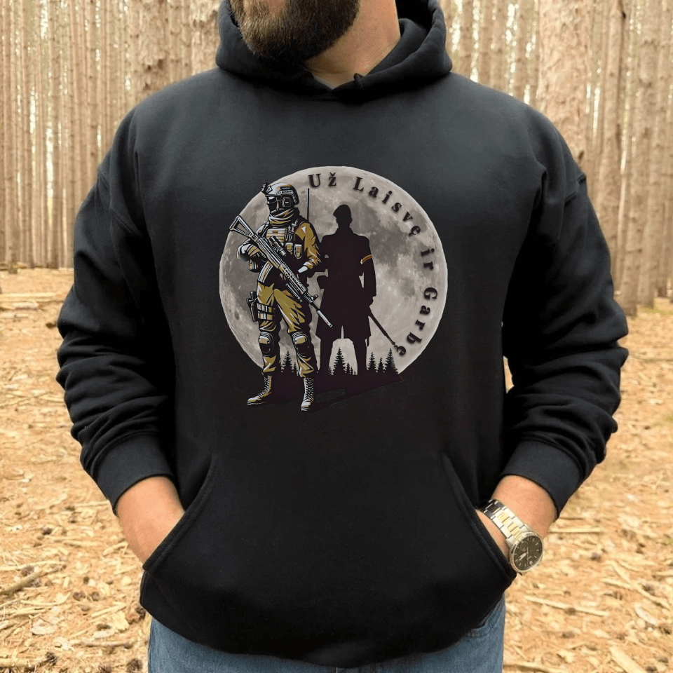 Už Laisvę ir Garbę - Premium Hoodie - Deployed In EU