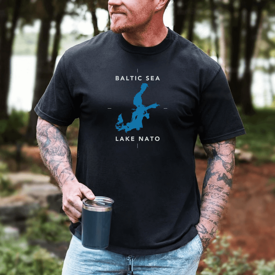 Baltic Sea Lake NATO - Premium T-Shirt - Deployed In EU