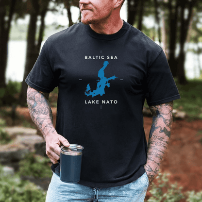 Baltic Sea Lake NATO - Premium T-Shirt - Deployed In EU