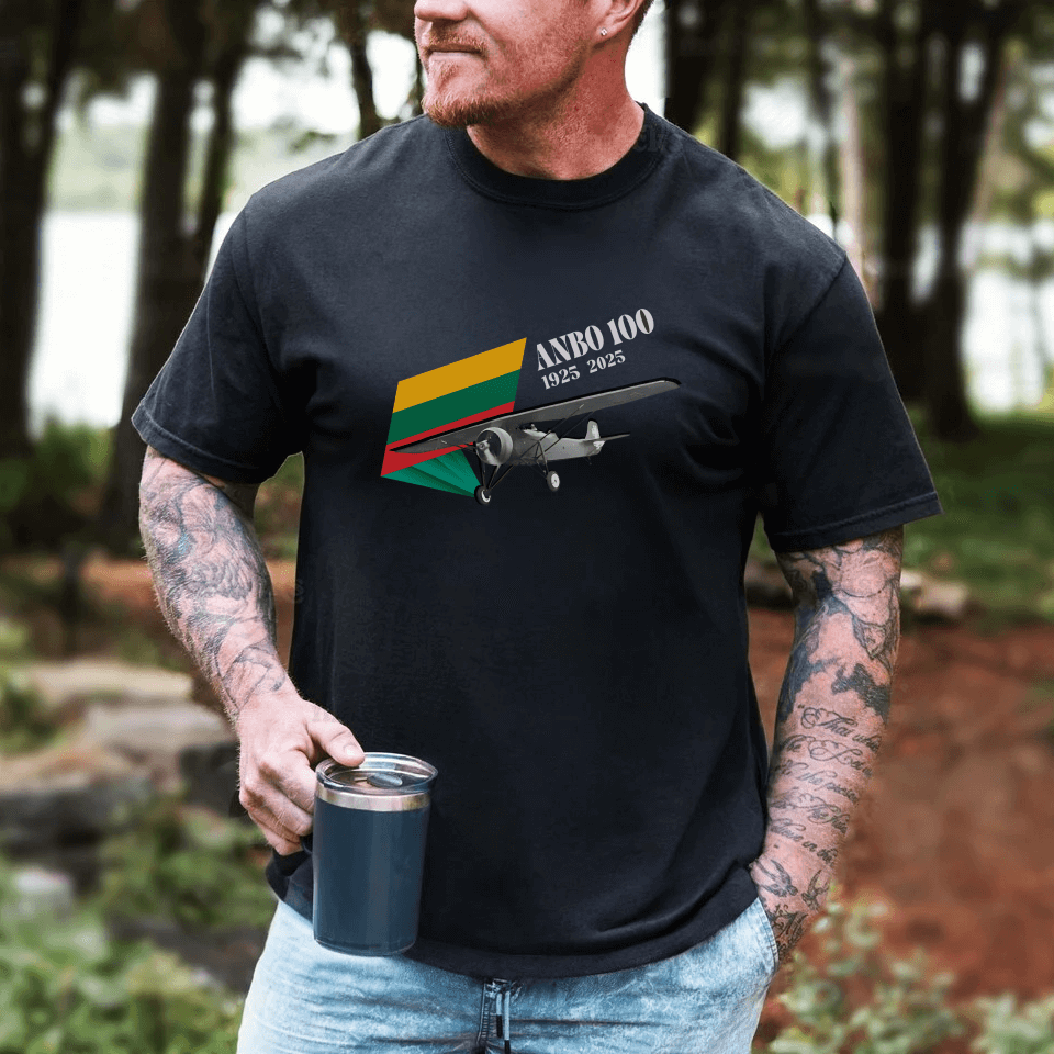 ANBO 1(00) Lithuanian Flag - Premium T-Shirt - Deployed In EU