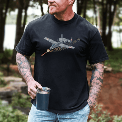 A - 10 Warthog "Kurrrrwa!" - Premium T-shirt - Deployed In EU