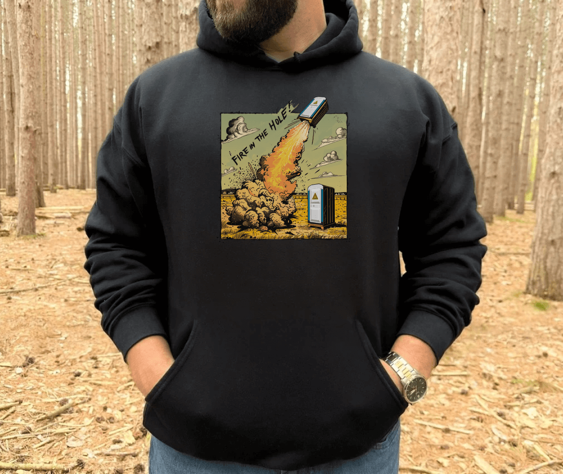 Fire in the Hole - Premium Hoodie - Deployed In EU