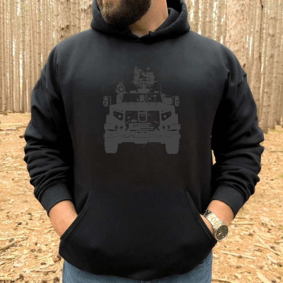 JLTV / L - ATV Joint Light Tactical Vehicle - Premium Hoodie - Deployed In EU