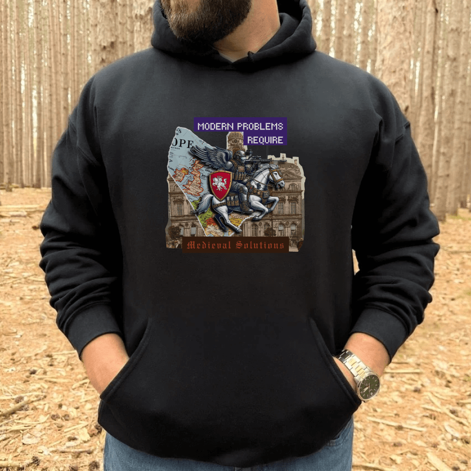 Modern Problems: Vytis Edition - Premium Hoodie - Deployed In EU