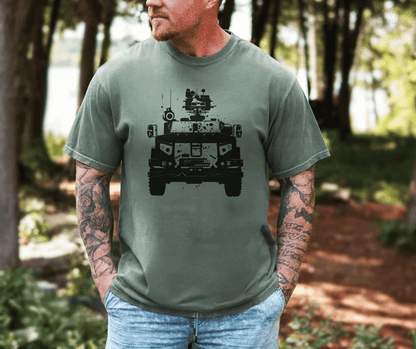 JLTV / L - ATV Joint Light Tactical Vehicle - Premium T-shirt - Deployed In EU
