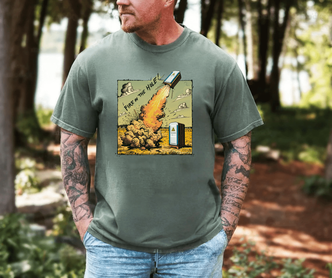 Fire in the Hole - Premium T-shirt - Deployed In EU
