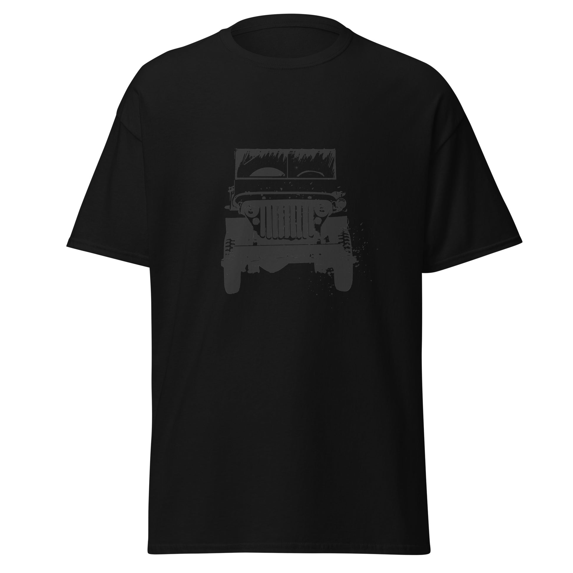 Jeep Willys - Premium marškinėliai - Deployed In EU