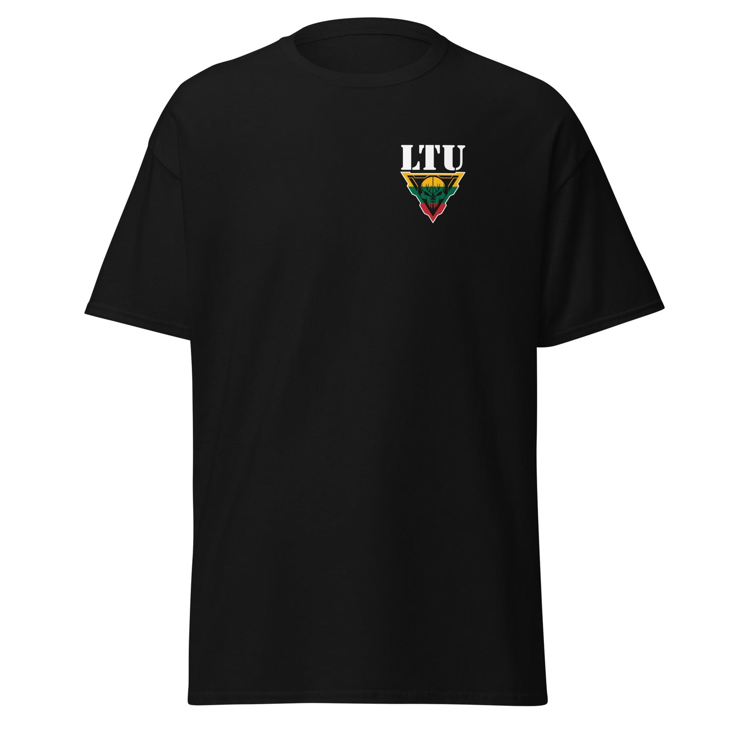 LTU ant krūtinės - Premium marškinėliai - Deployed In EU