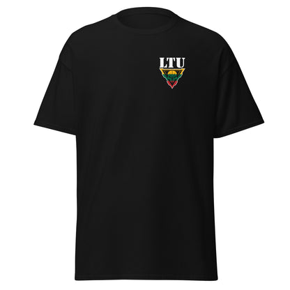 LTU ant krūtinės - Premium marškinėliai - Deployed In EU