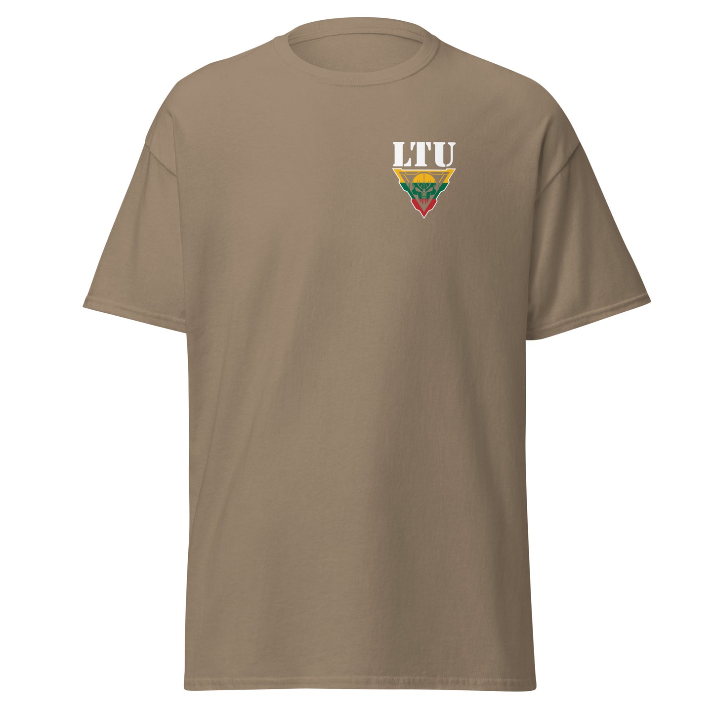 LTU ant krūtinės - Premium marškinėliai - Deployed In EU