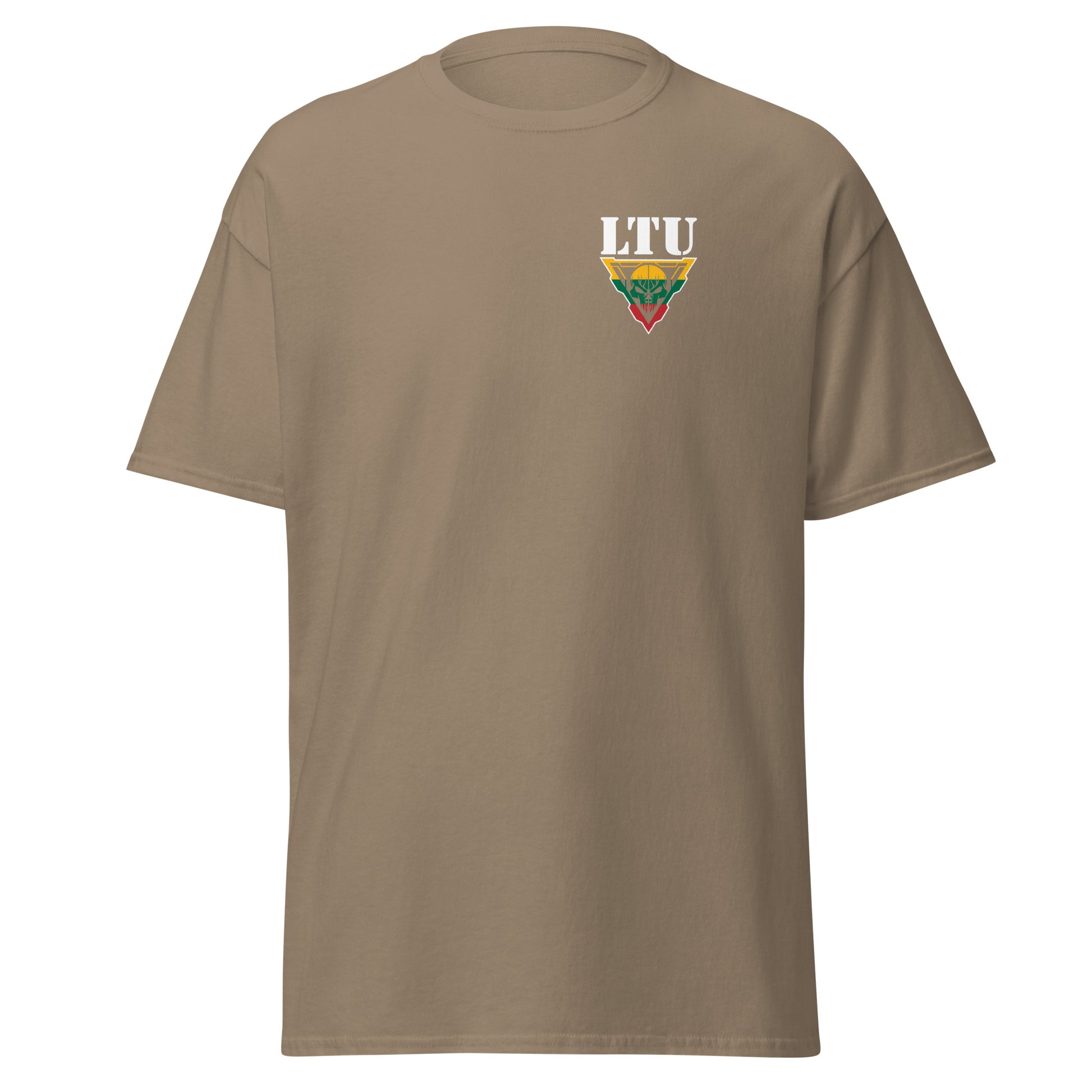 LTU ant krūtinės - Premium marškinėliai - Deployed In EU