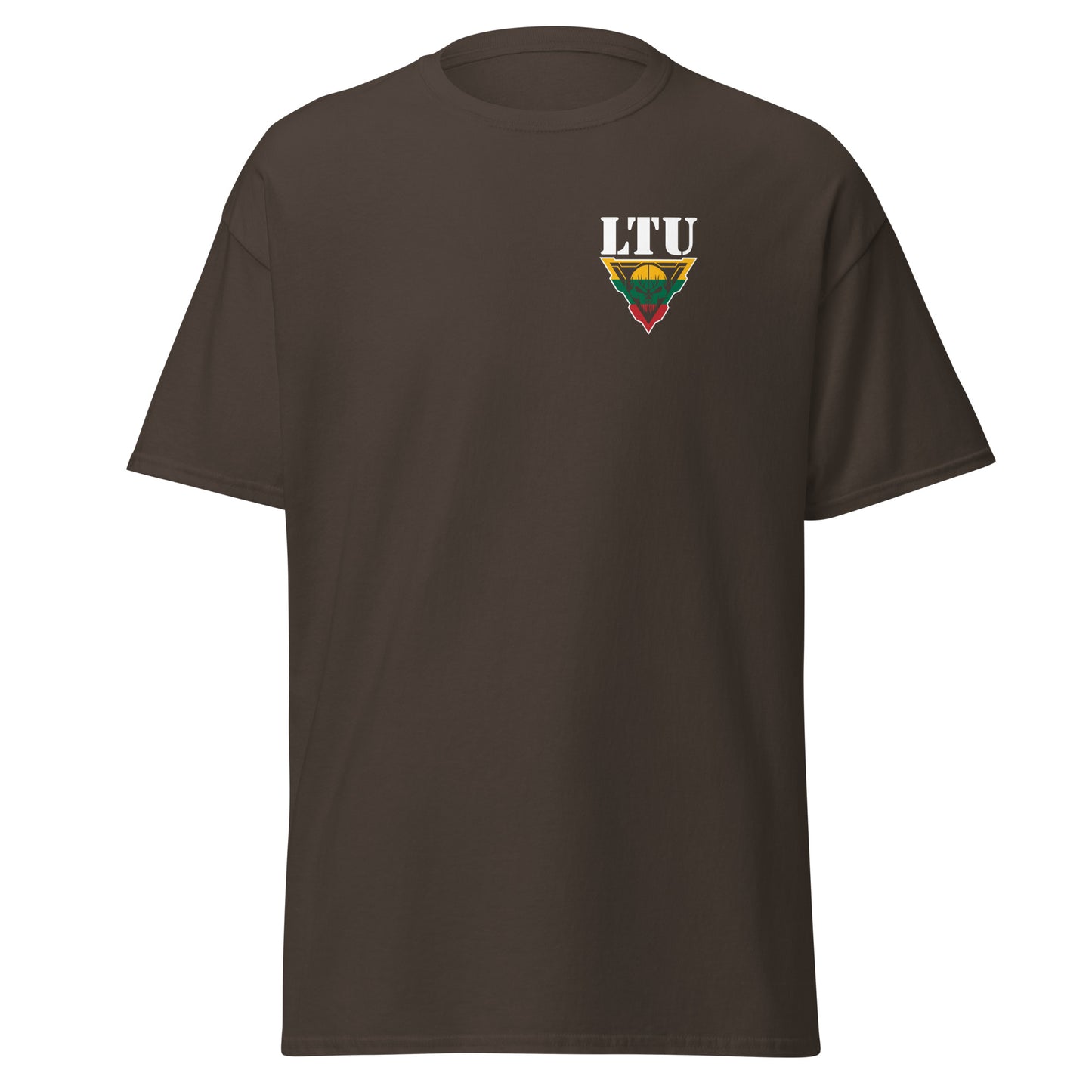 LTU ant krūtinės - Premium marškinėliai - Deployed In EU