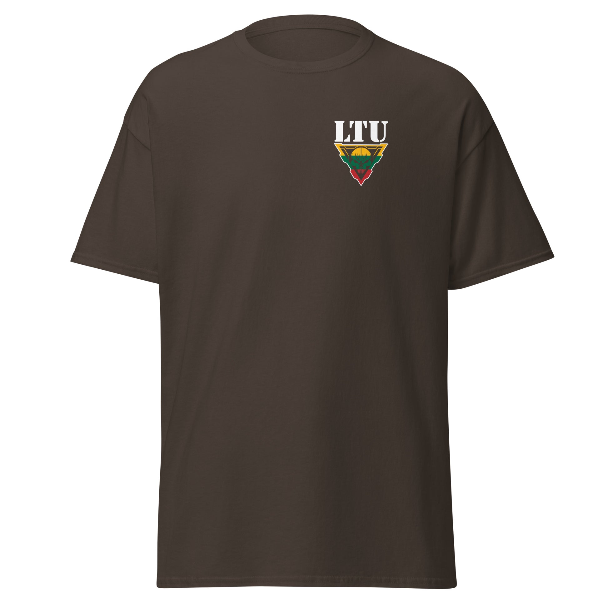 LTU ant krūtinės - Premium marškinėliai - Deployed In EU