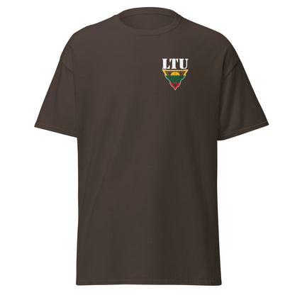 LTU ant krūtinės - Premium marškinėliai - Deployed In EU