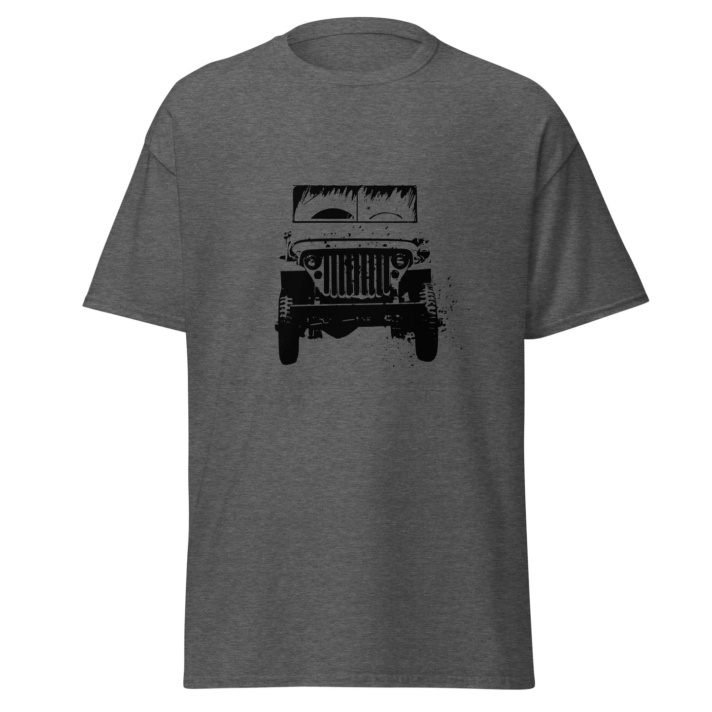 Jeep Willys - Premium marškinėliai - Deployed In EU
