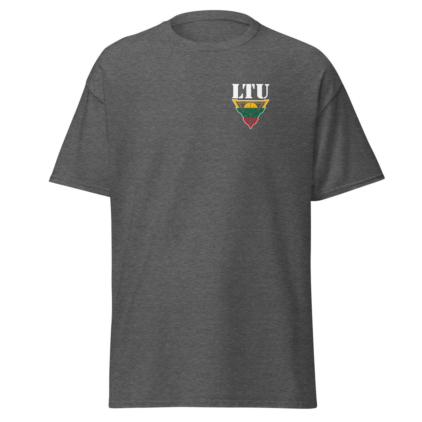 LTU ant krūtinės - Premium marškinėliai - Deployed In EU