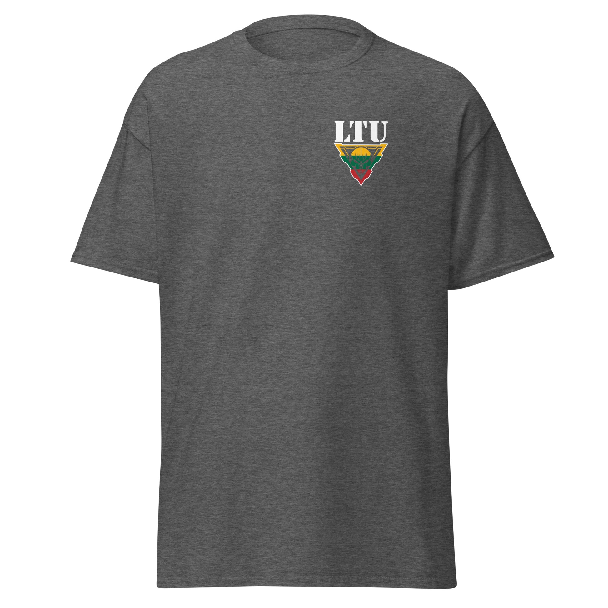 LTU ant krūtinės - Premium marškinėliai - Deployed In EU