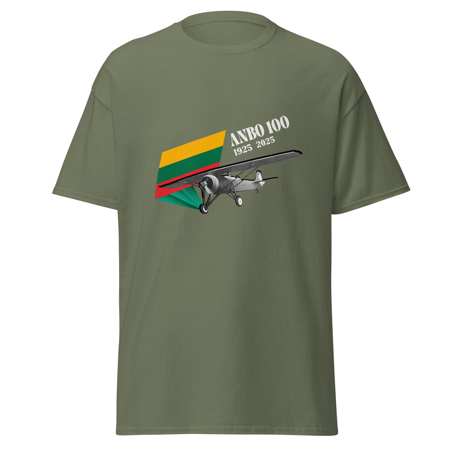 ANBO 1(00) Lithuanian Flag - Premium T-Shirt - Deployed In EU