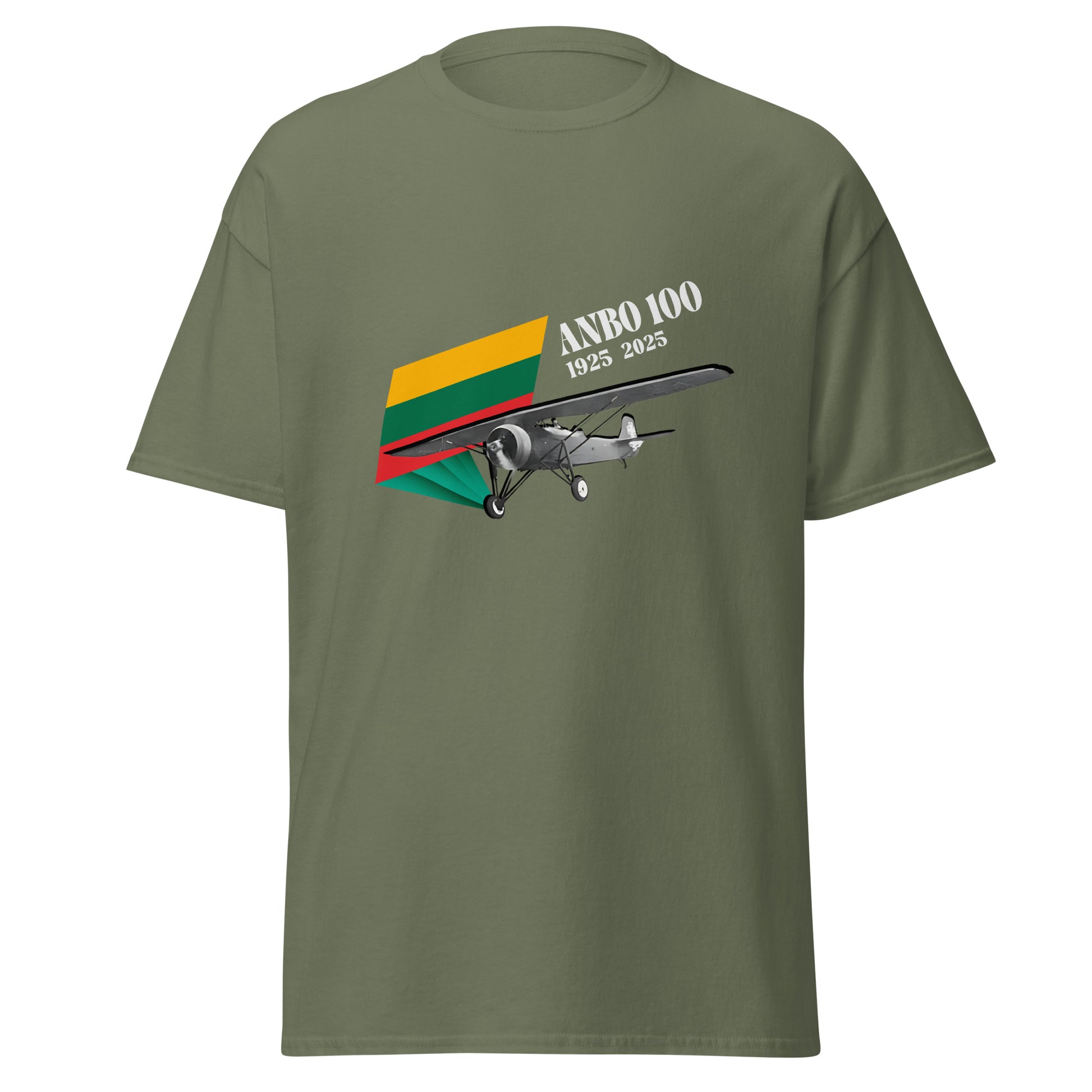 ANBO 1(00) Lithuanian Flag - Premium T-Shirt - Deployed In EU