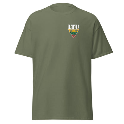 LTU ant krūtinės - Premium marškinėliai - Deployed In EU