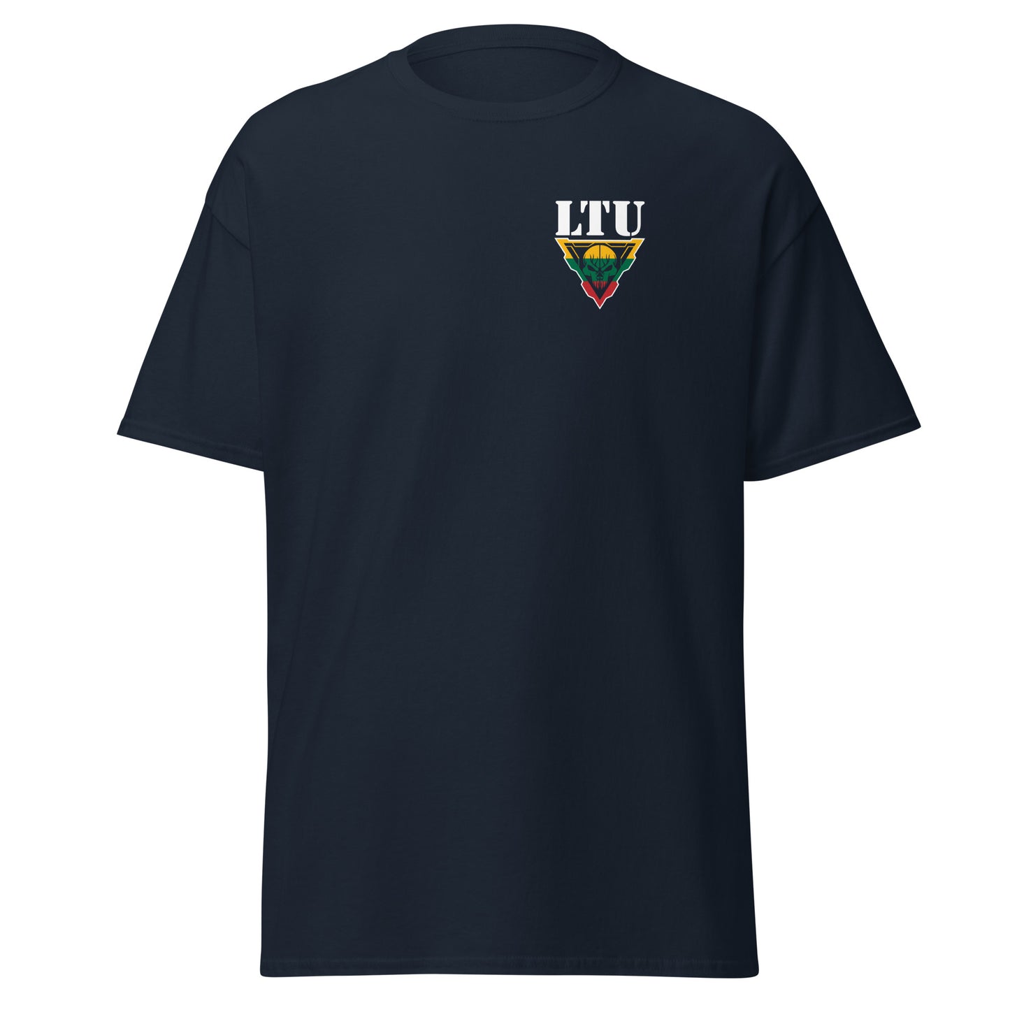 LTU ant krūtinės - Premium marškinėliai - Deployed In EU