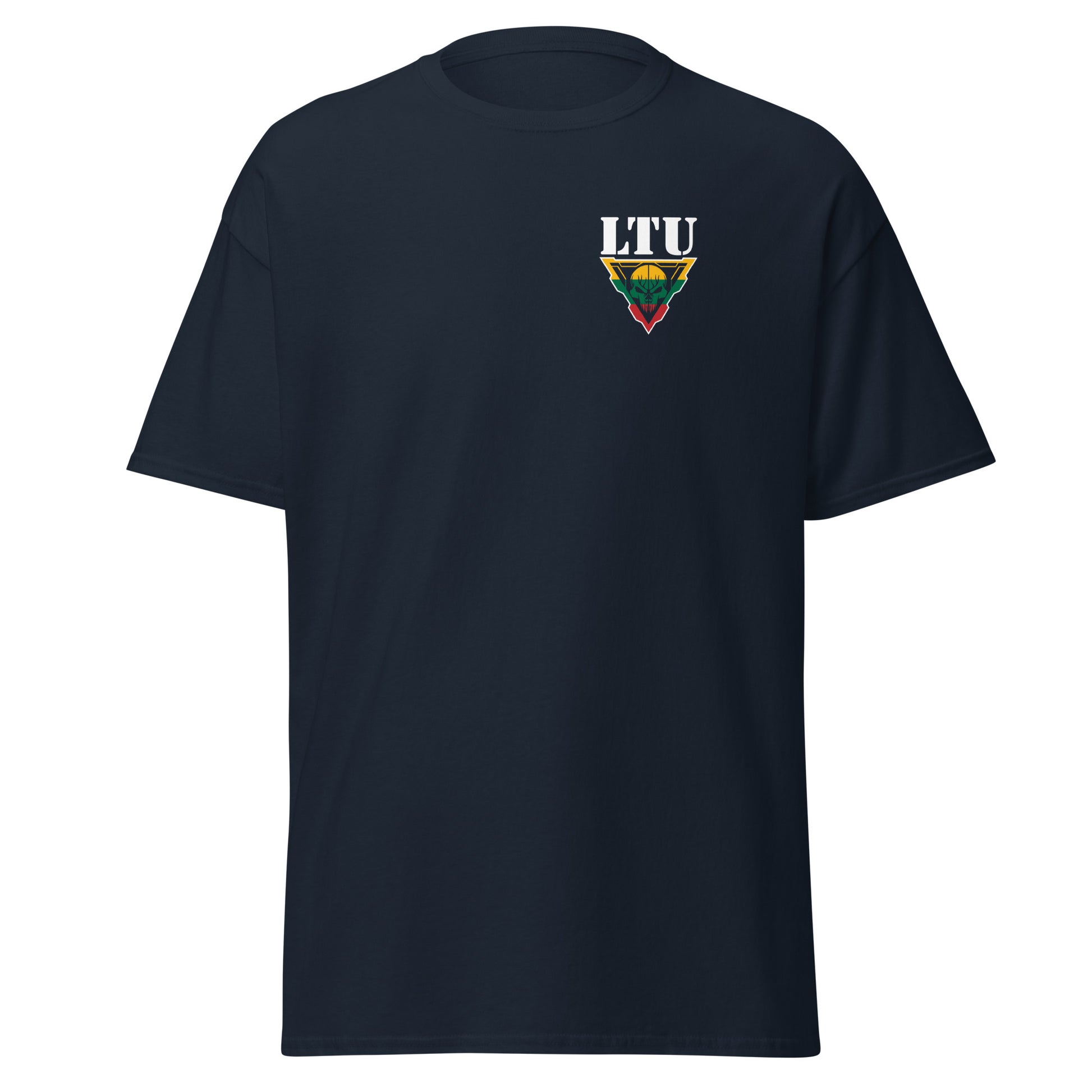 LTU ant krūtinės - Premium marškinėliai - Deployed In EU