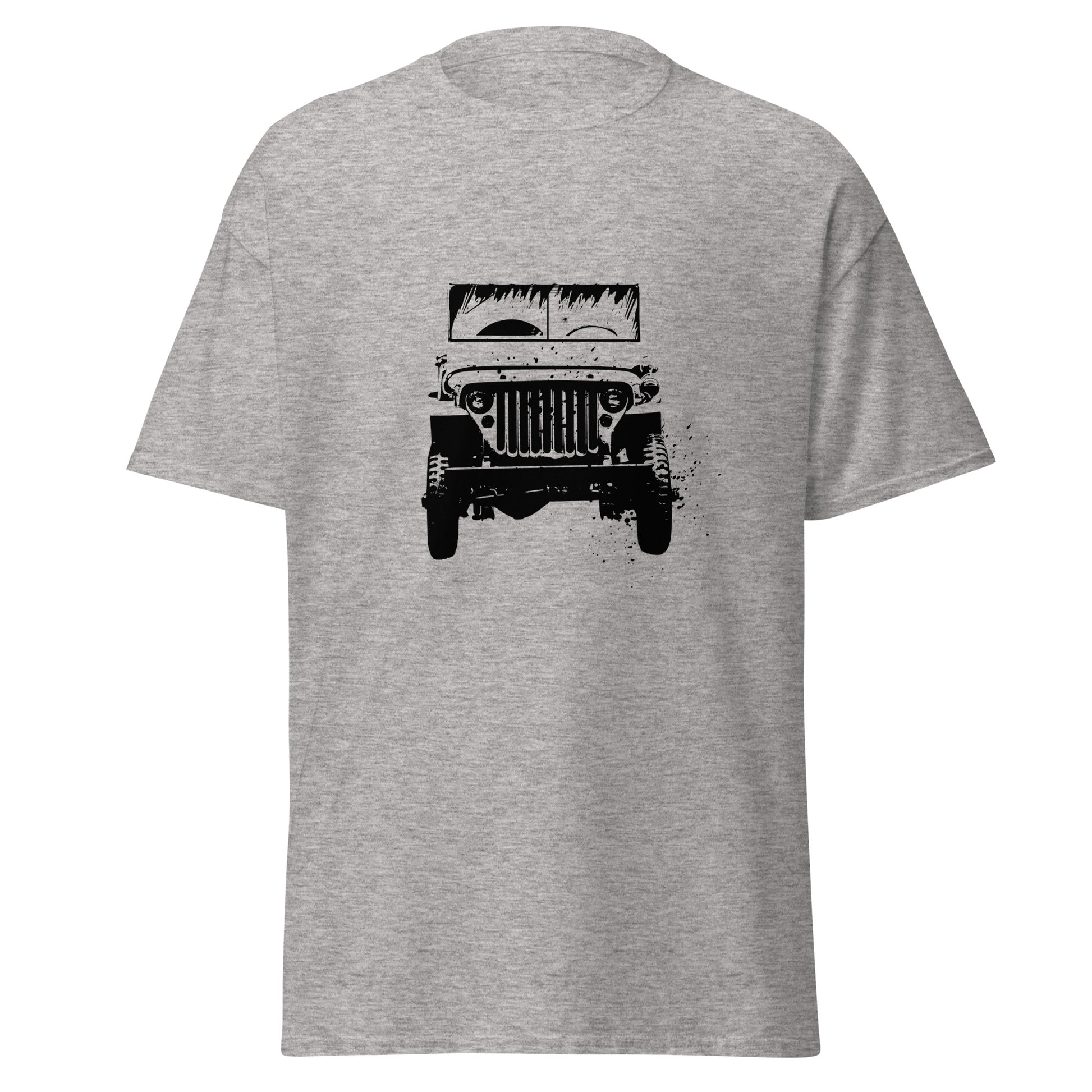 Jeep Willys - Premium marškinėliai - Deployed In EU