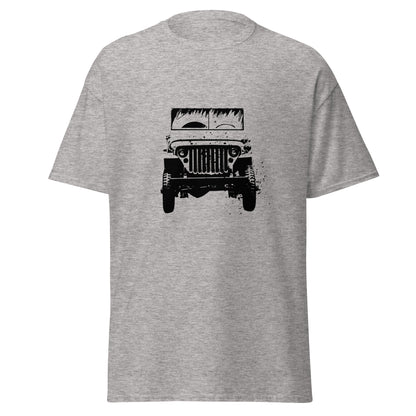 Jeep Willys - Premium marškinėliai - Deployed In EU