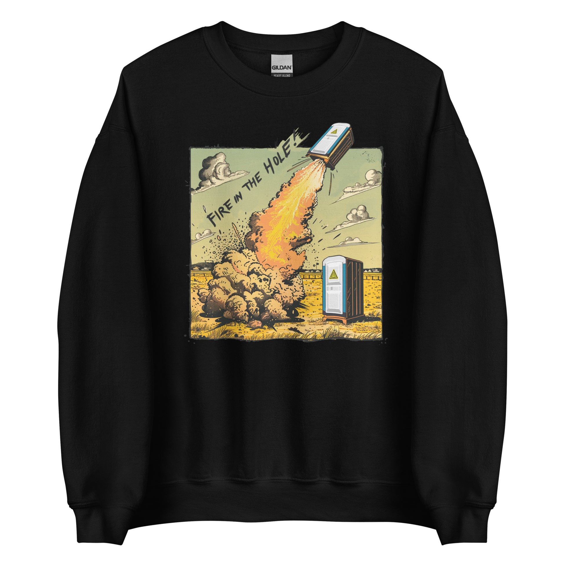 Fire in the Hole - Premium Sweatshirt - Deployed In EU