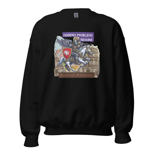 Modern Problems: Vytis Edition - Premium Sweatshirt - Deployed In EU