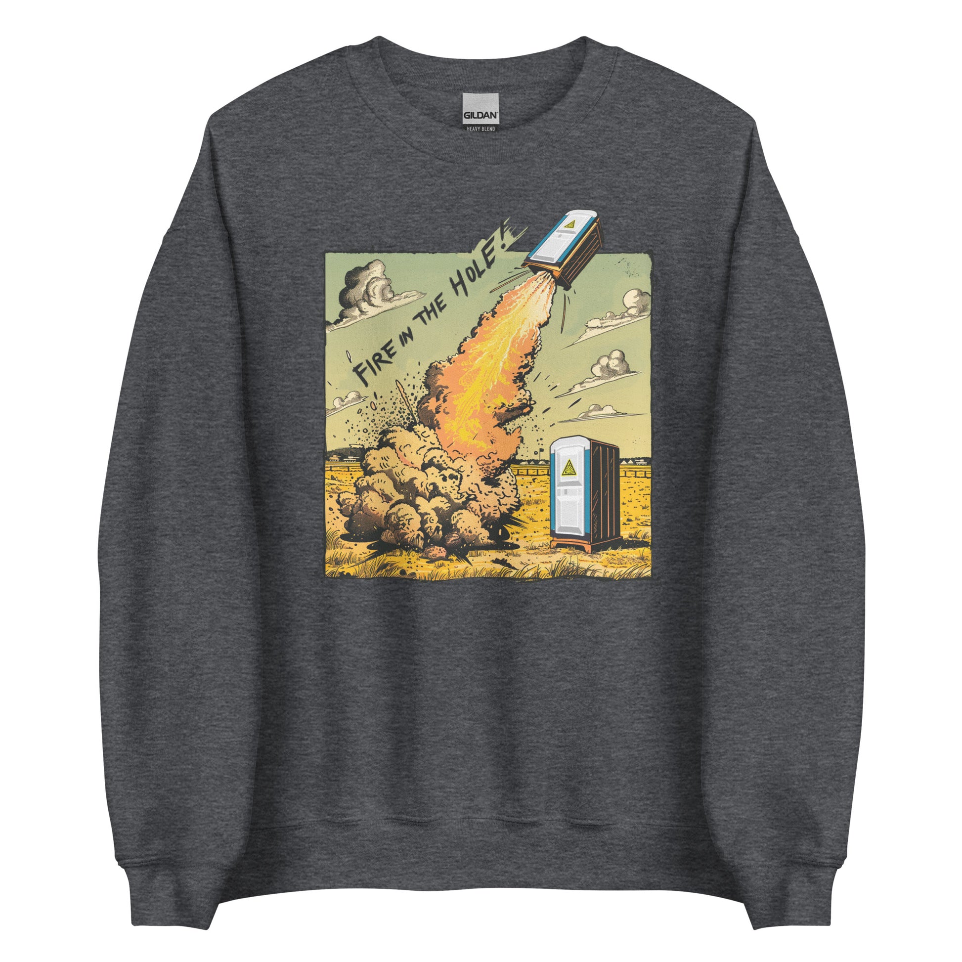 Fire in the Hole - Premium Sweatshirt - Deployed In EU