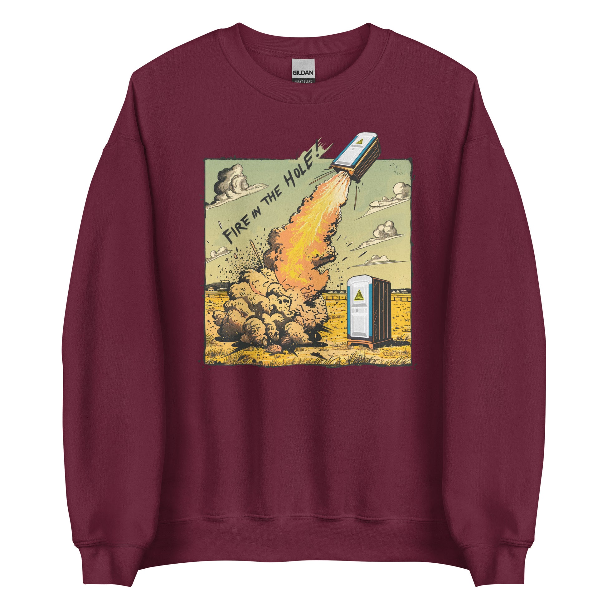 Fire in the Hole - Premium Sweatshirt - Deployed In EU