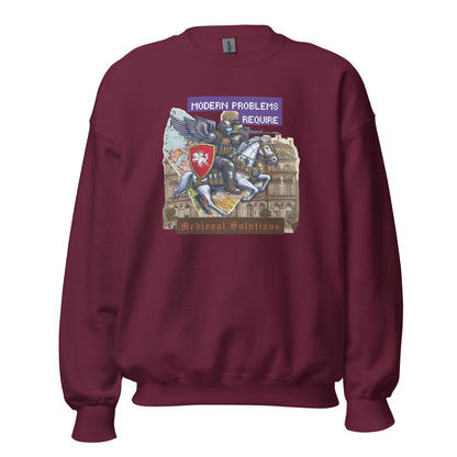 Modern Problems: Vytis Edition - Premium Sweatshirt - Deployed In EU