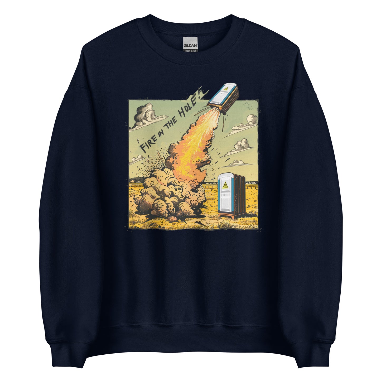 Fire in the Hole - Premium Sweatshirt - Deployed In EU