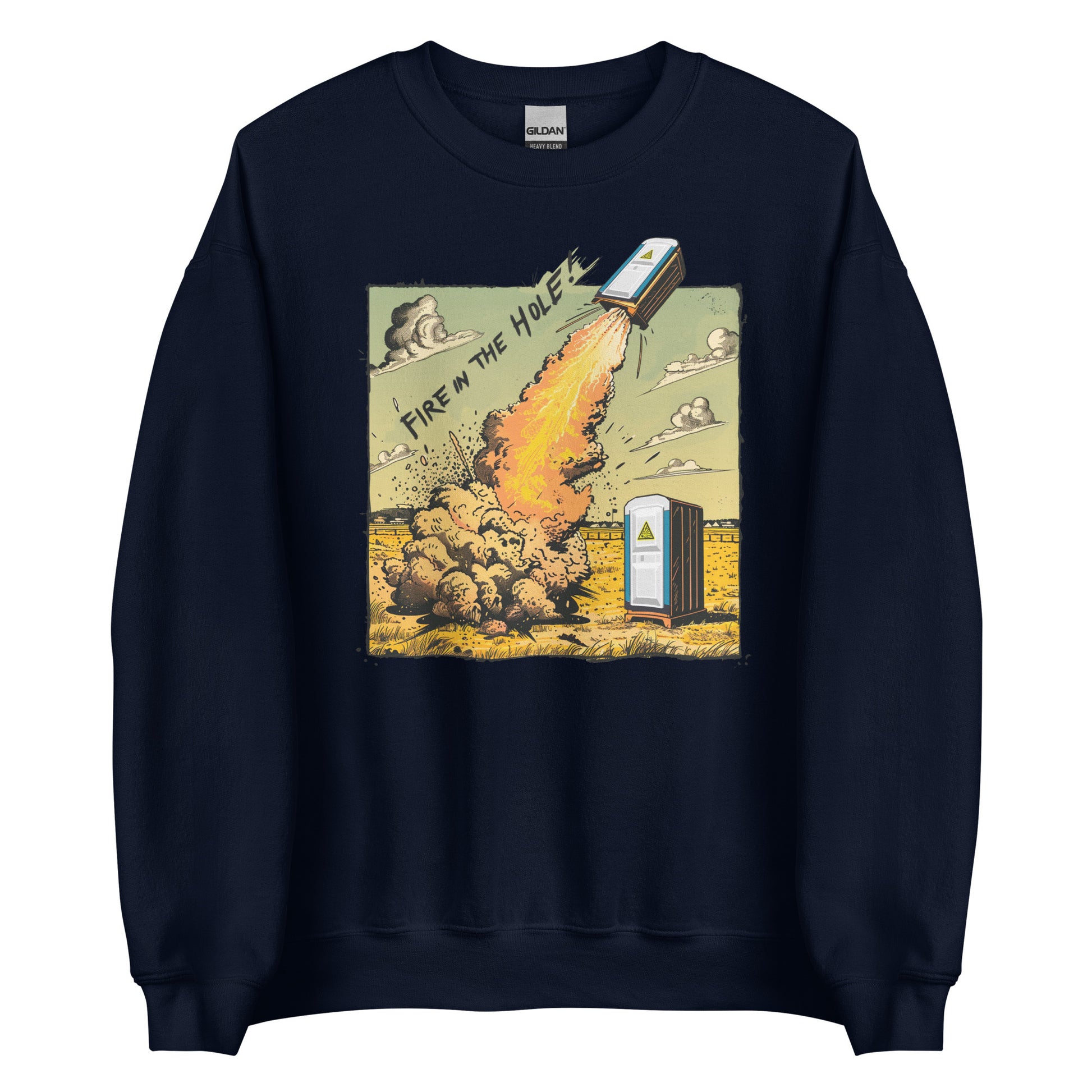 Fire in the Hole - Premium Sweatshirt - Deployed In EU