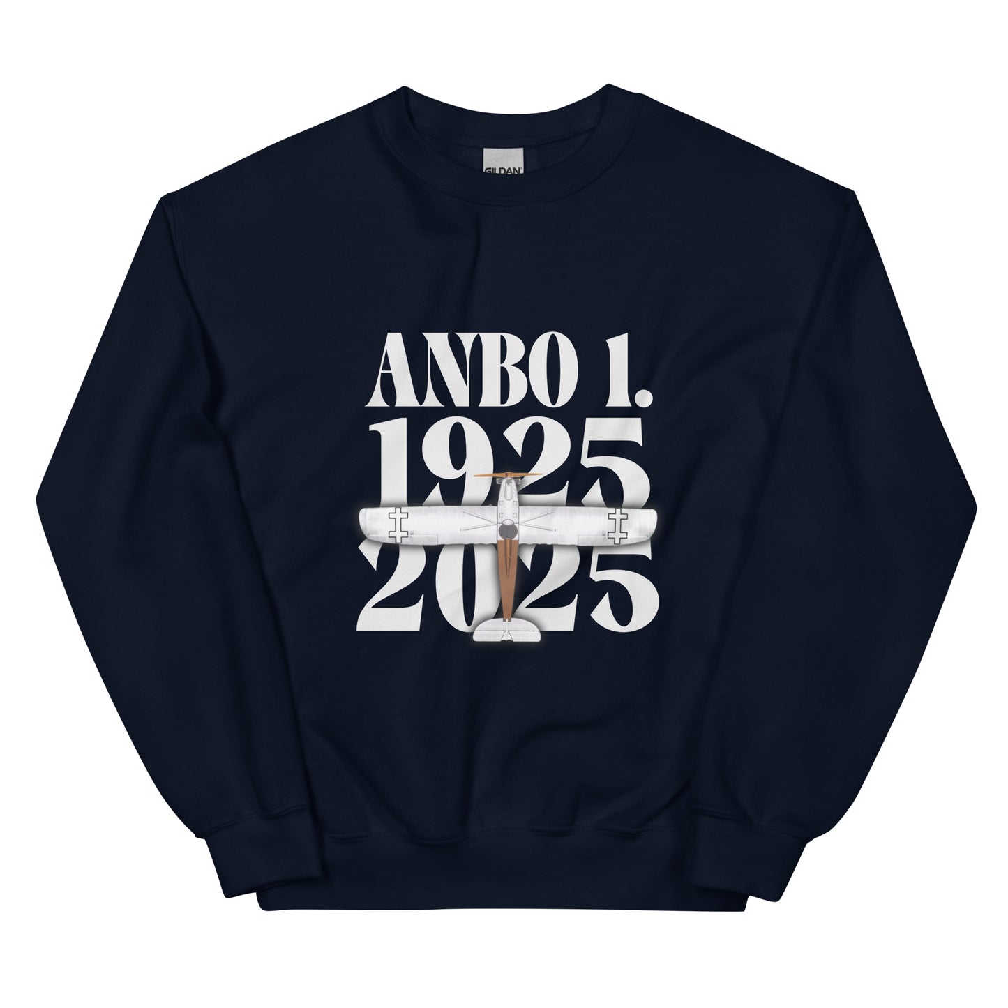 ANBO 1. 1925 - 2025 - Premium megztinis - Deployed In EU