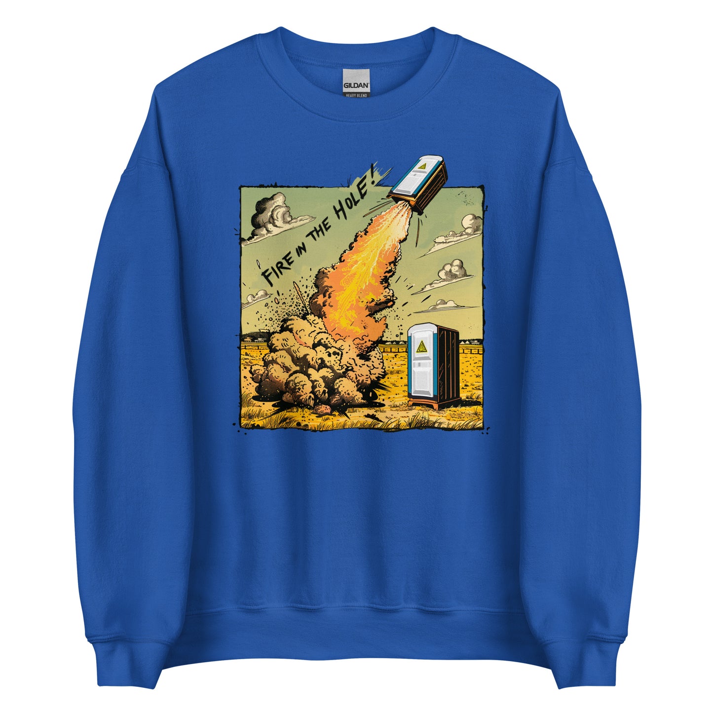 Fire in the Hole - Premium Sweatshirt - Deployed In EU