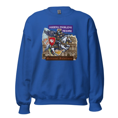 Modern Problems: Vytis Edition - Premium Sweatshirt - Deployed In EU