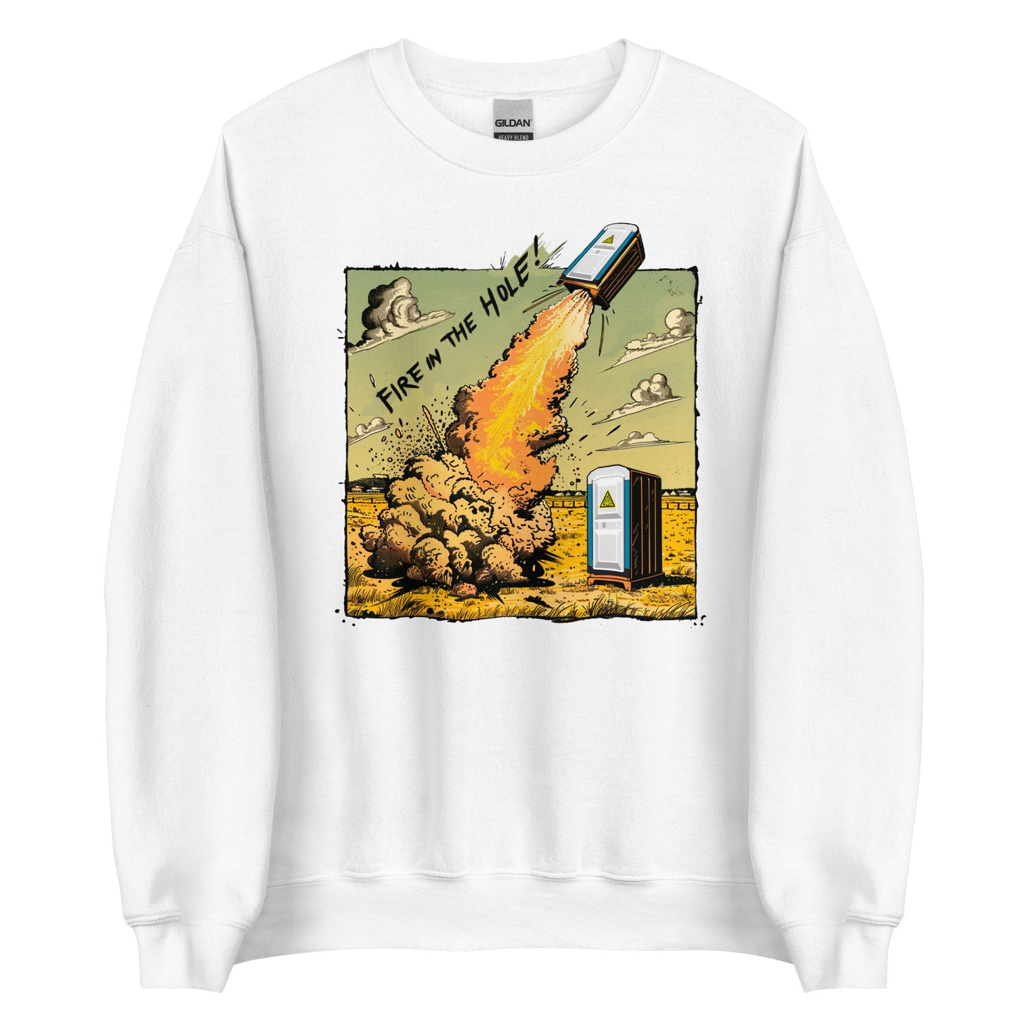 Fire in the Hole - Premium Sweatshirt - Deployed In EU