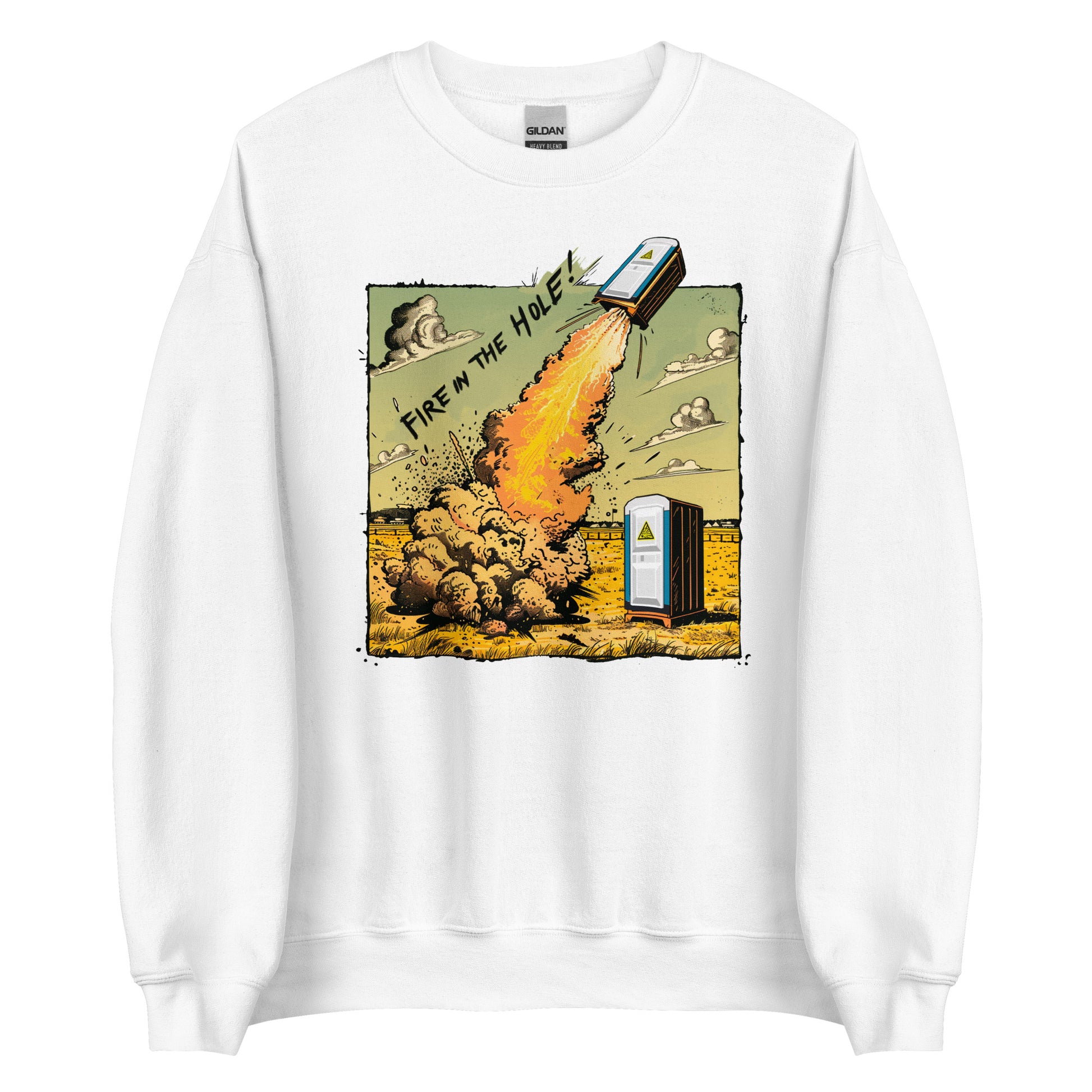 Fire in the Hole - Premium Sweatshirt - Deployed In EU