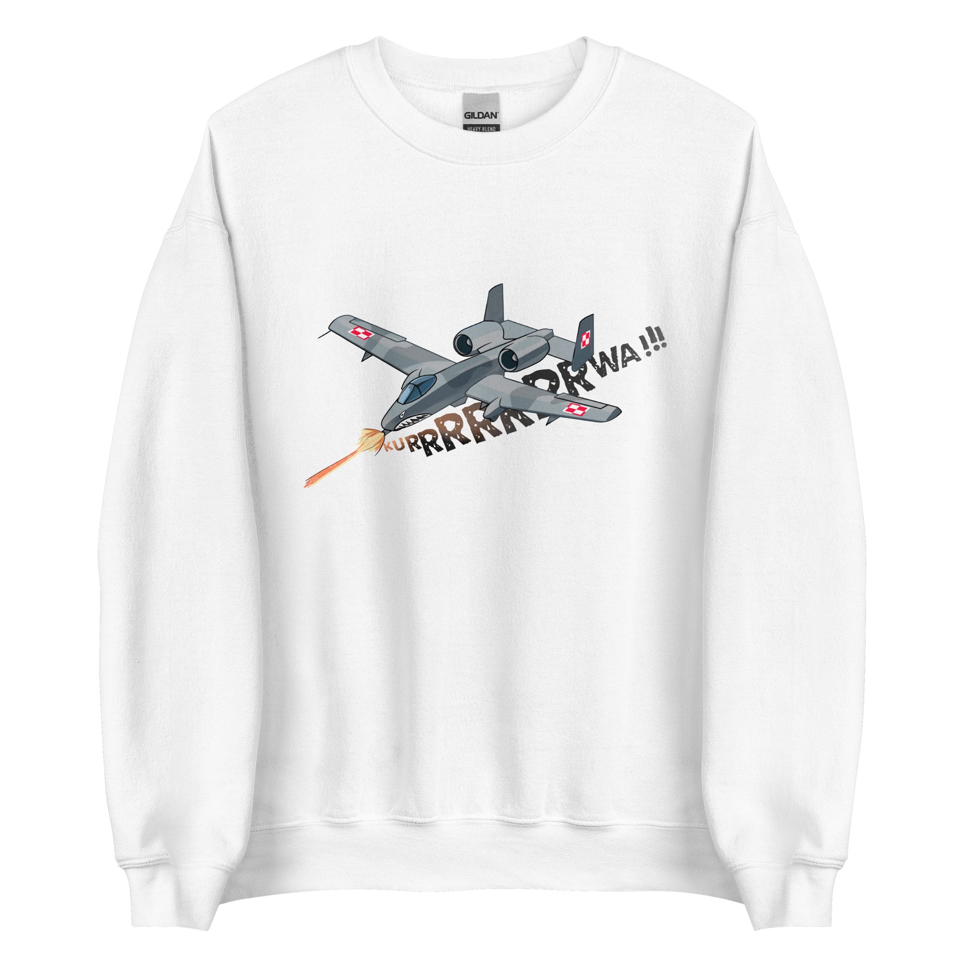 A - 10 Warthog "Kurrrrwa!" - Premium Sweatshirt - Deployed In EU