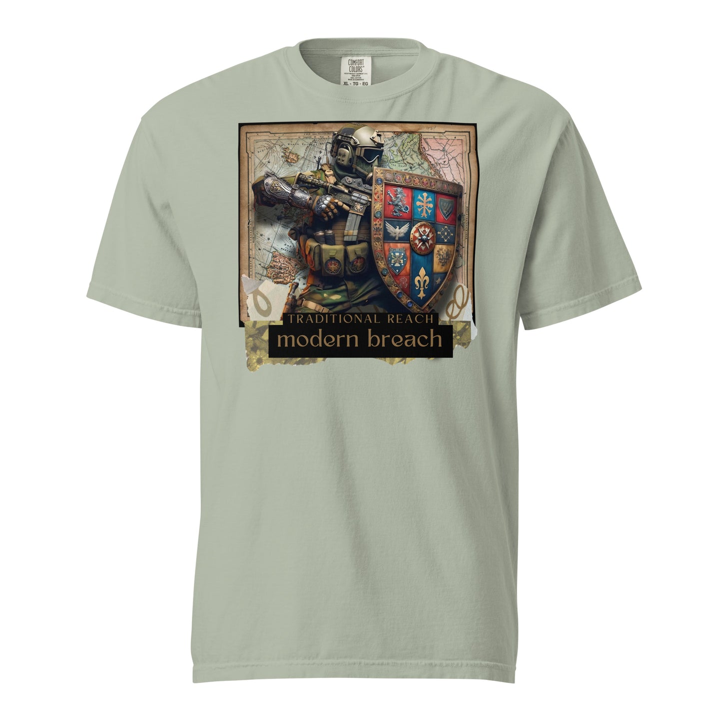 Traditional Reach, Modern Breach - Premium T-shirt - Deployed In EU