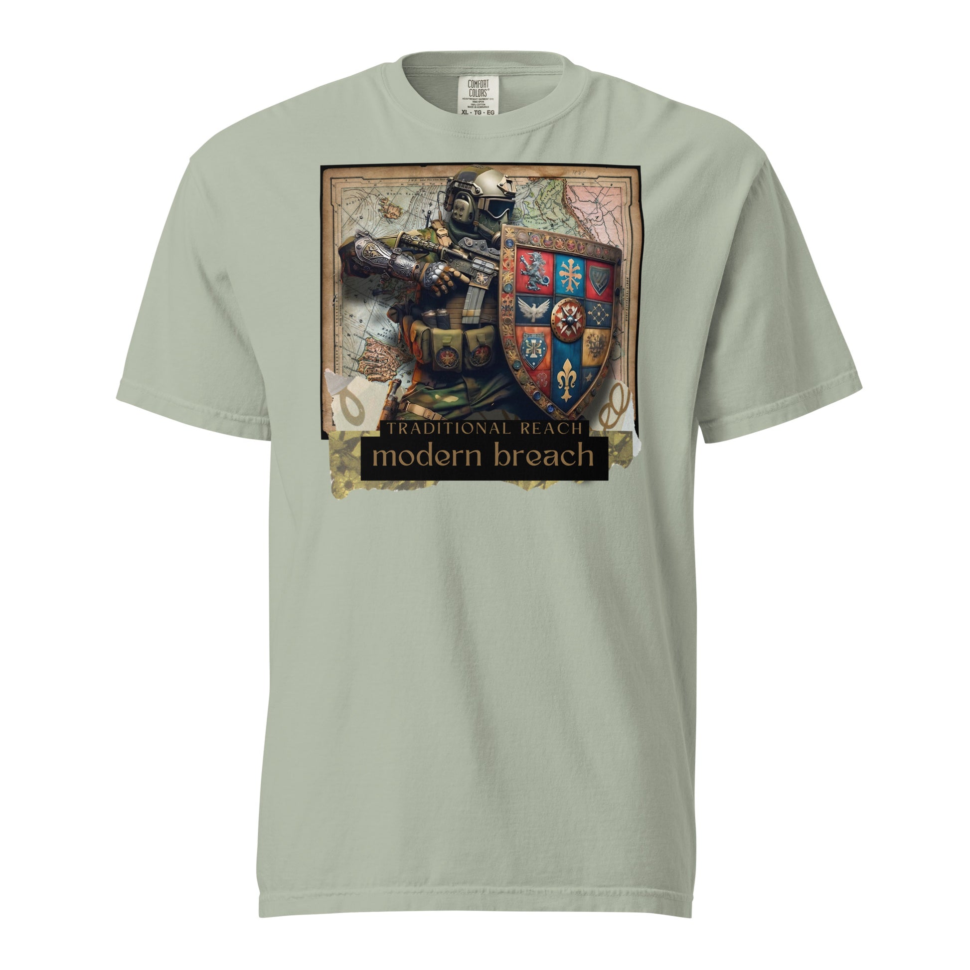 Traditional Reach, Modern Breach - Premium T-shirt - Deployed In EU
