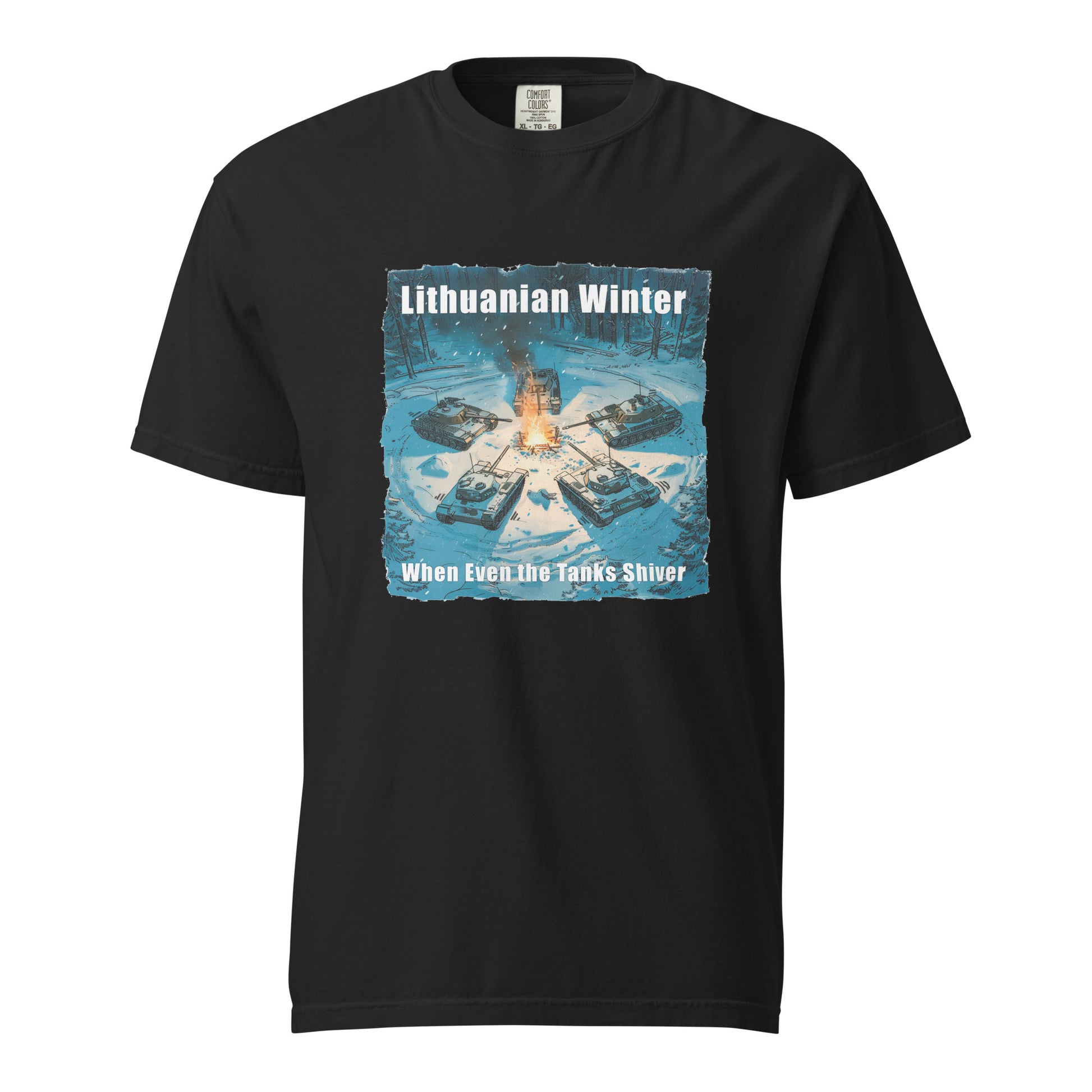 Lithuanian Winter - Premium T-shirt - Deployed In EU